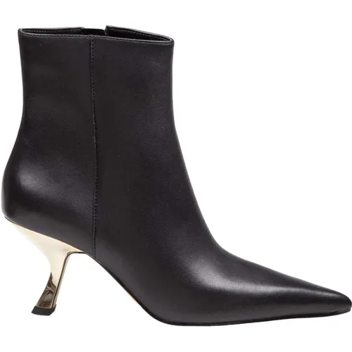 Schwarze Stiefeletten mit Spiegelabsatz , Damen, Größe: 38 EU - Michael Kors - Modalova