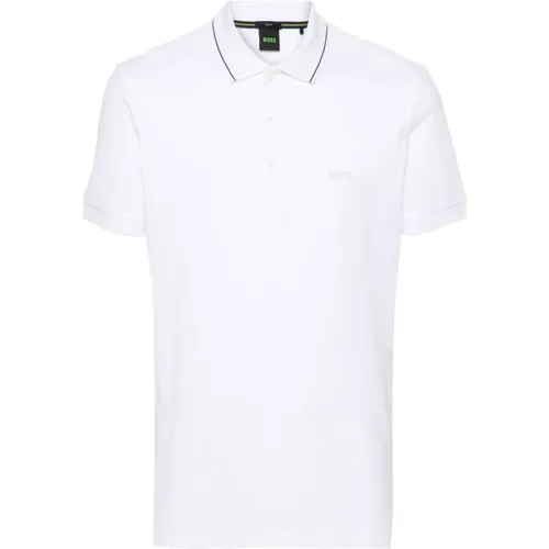 Polo Shirt with Stripe Detailing , male, Sizes: 2XL - Hugo Boss - Modalova