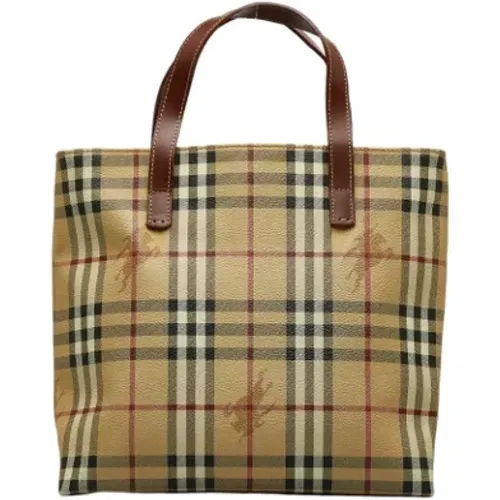 Pre-owned Canvas Handtaschen , Damen, Größe: ONE Size - Burberry Vintage - Modalova