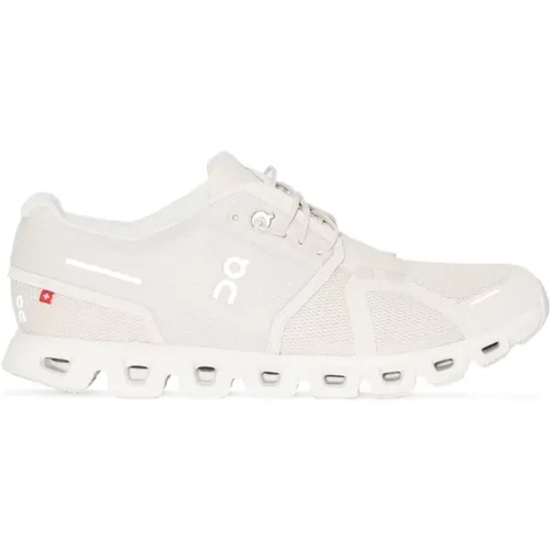 Cloud 5 Pearl White , female, Sizes: 2 UK, 3 1/2 UK, 5 UK, 3 UK - ON Running - Modalova