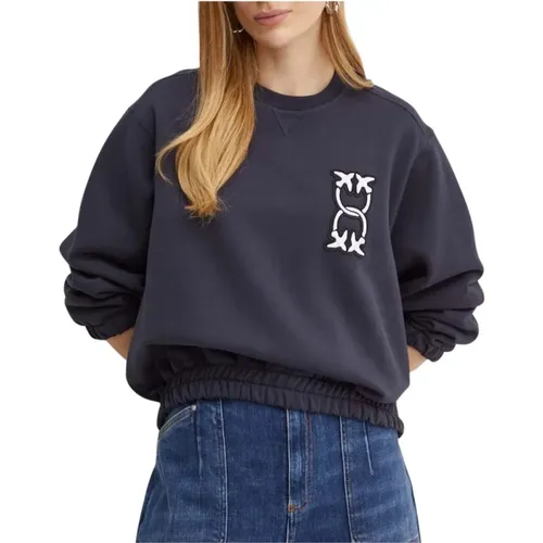 Maldive Sweatshirt , Damen, Größe: S - pinko - Modalova