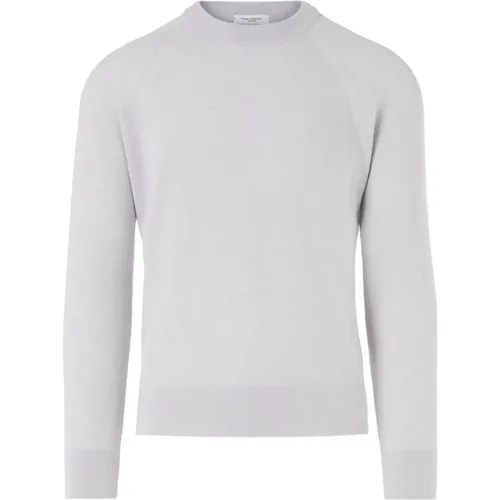 Premium Ice Round Neck Sweater , male, Sizes: XL - Paolo Pecora - Modalova