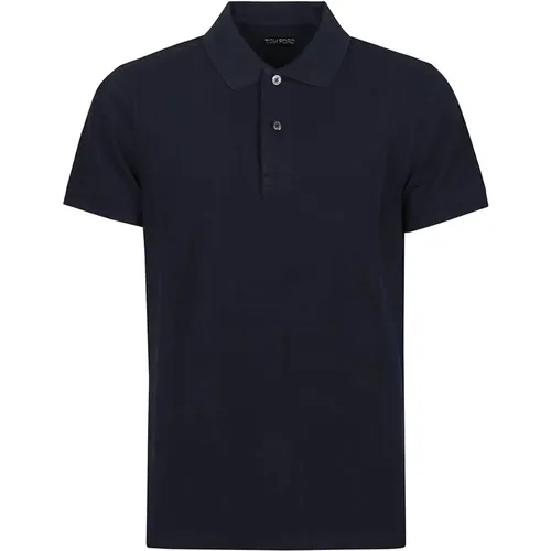 Short Sleeve Polo Tennis Shirt , male, Sizes: M, L, XL - Tom Ford - Modalova