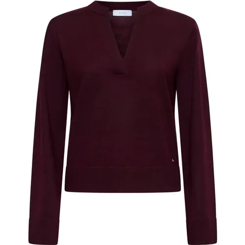 Bordeaux Sweaters Collection , female, Sizes: S - Kaos - Modalova