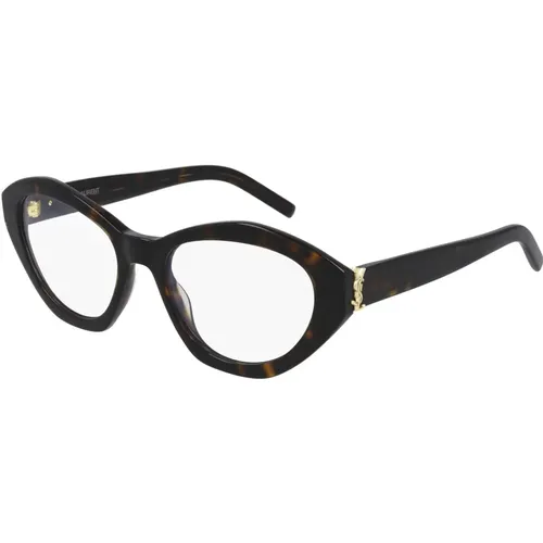 Moderne SL M60 Sparse Brille , Damen, Größe: 54 MM - Saint Laurent - Modalova