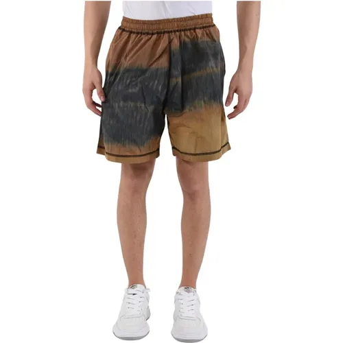 Casual Shorts , male, Sizes: S - Aries - Modalova