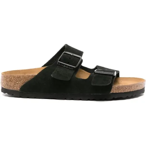 Sliders , Herren, Größe: 46 EU - Birkenstock - Modalova