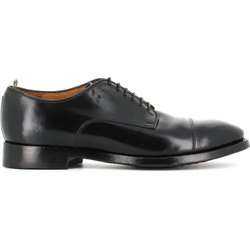 Leather Derby Shoes , male, Sizes: 7 UK, 9 UK, 9 1/2 UK, 7 1/2 UK, 8 1/2 UK, 8 UK - Officine Creative - Modalova