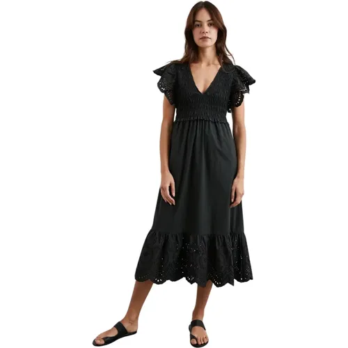 Clementine Dress with Cut-Out Detailing , female, Sizes: XS - Rails - Modalova