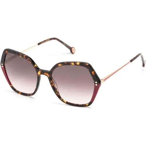 Her0185S 063Ha Sunglasses , female, Sizes: 55 MM - Carolina Herrera - Modalova