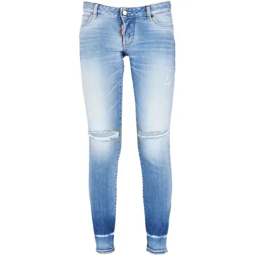 Klassische 5-Pocket Jeans , Damen, Größe: S - Dsquared2 - Modalova