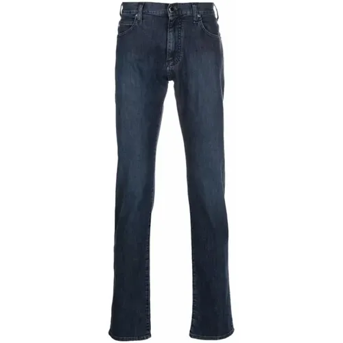 J75 Slim Jeans , male, Sizes: W33 L32, W34 L34, W34 L32, W32 L32, W36 L34, W33 L34, W31 L32 - Emporio Armani - Modalova