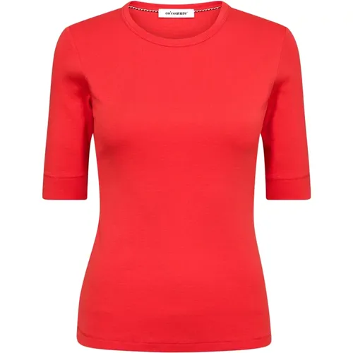 Rotes GrannyCC Tee Flame T-Shirt - Co'Couture - Modalova