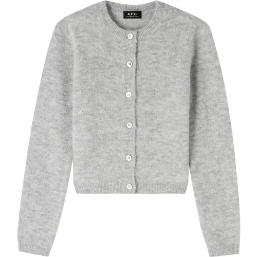 Wool Cardigan Millie , female, Sizes: L - A.p.c. - Modalova