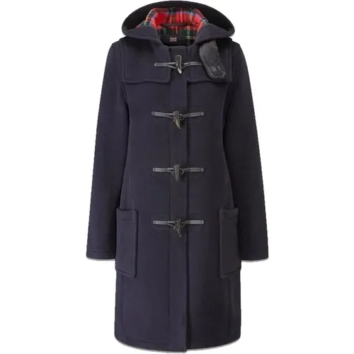 Vintage Duffle Coat Navy Royal Stewart - Gloverall - Modalova