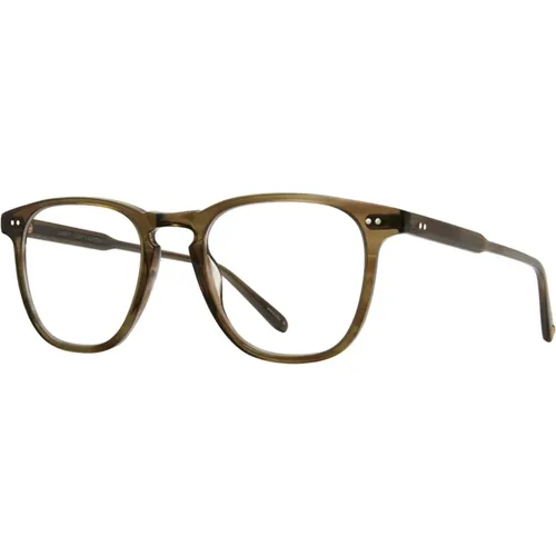 Brooks Olive Tortoise Sunglasses Frames , unisex, Sizes: 47 MM - Garrett Leight - Modalova