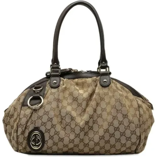 Pre-owned Canvas totes , female, Sizes: ONE SIZE - Gucci Vintage - Modalova