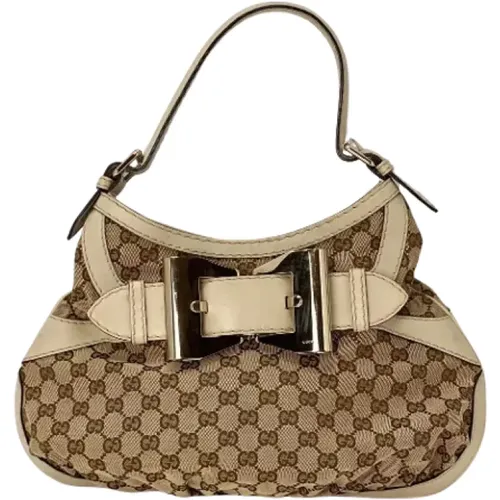 Pre-owned Canvas handbags , female, Sizes: ONE SIZE - Gucci Vintage - Modalova