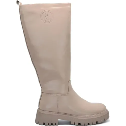 Taupe Stiefel - Ptid240000010 , Damen, Größe: 40 EU - PATRIZIA PEPE - Modalova