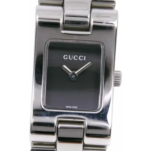 Pre-owned Stainless Steel watches , female, Sizes: ONE SIZE - Gucci Vintage - Modalova