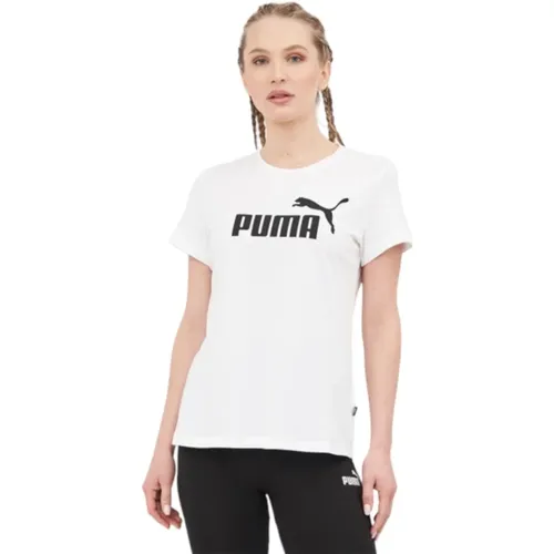 Essential Logo Tee for Women , female, Sizes: L, XS - Puma - Modalova