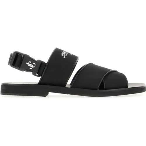 Stylish Sandals for Summer , male, Sizes: 7 1/2 UK, 8 UK, 7 UK, 8 1/2 UK - Jimmy Choo - Modalova