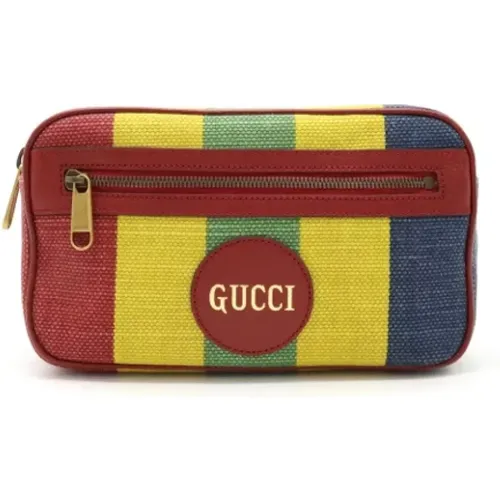 Pre-owned Canvas gucci-bags , female, Sizes: ONE SIZE - Gucci Vintage - Modalova