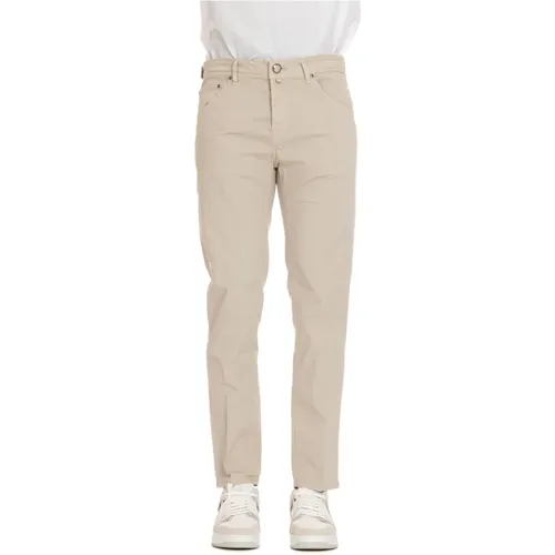 Slim-fit Trousers , male, Sizes: W33, W34, W32, W36 - Jacob Cohën - Modalova