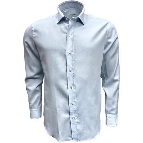 Neapolitan Artisan Shirt, Light , male, Sizes: XL, 3XL, 2XL - Salvatore Piccolo - Modalova