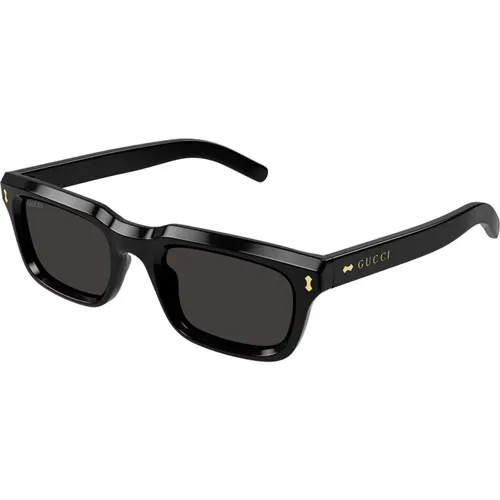 Timeless Rectangular Sunglasses Gg1524S 001 , unisex, Sizes: 51 MM - Gucci - Modalova