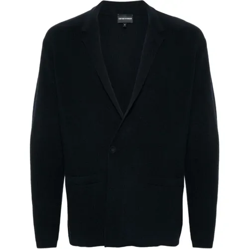 Stylish Men's Cardigan Jacket , male, Sizes: 2XL, M - Emporio Armani - Modalova