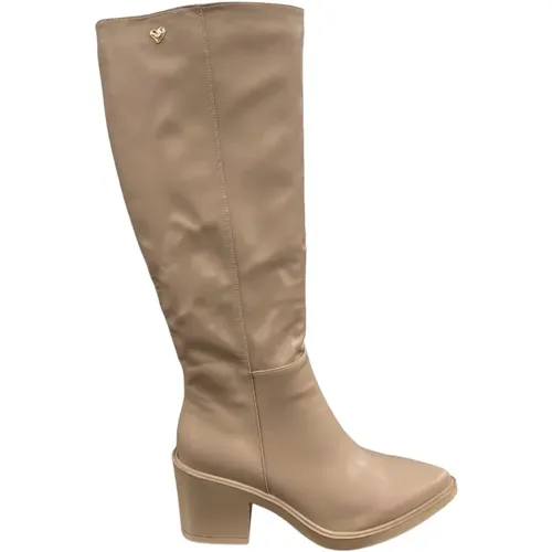 Leather Boots , female, Sizes: 8 UK, 3 UK, 5 UK, 6 UK, 7 UK, 4 UK - Braccialini - Modalova