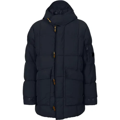 Flatt Nylon Down Jacket , male, Sizes: L, M - C.P. Company - Modalova