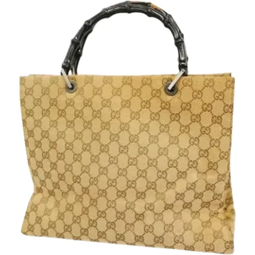 Pre-owned Canvas gucci-bags , female, Sizes: ONE SIZE - Gucci Vintage - Modalova