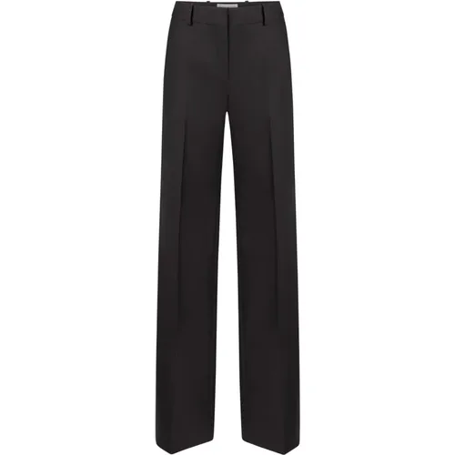 Wide Leg Wool Gabardine Pants , female, Sizes: M, S, XS, L - Nina Ricci - Modalova