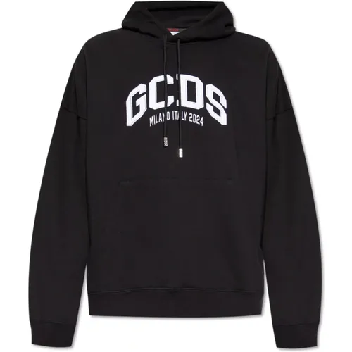 Hoodie mit Logo , Herren, Größe: L - Gcds - Modalova