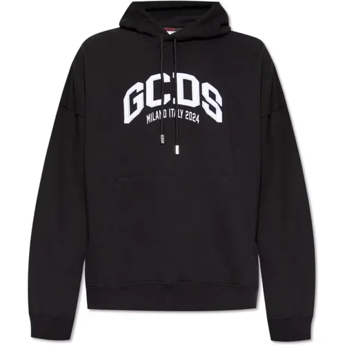 Hoodie mit Logo , Herren, Größe: S - GCDS - Modalova