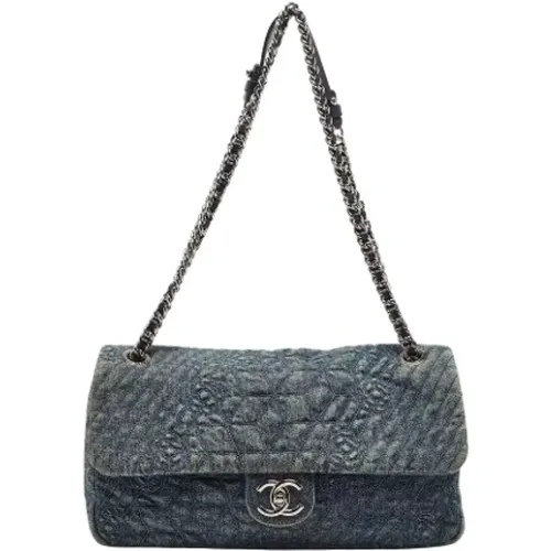 Pre-owned Denim chanel-bags , female, Sizes: ONE SIZE - Chanel Vintage - Modalova