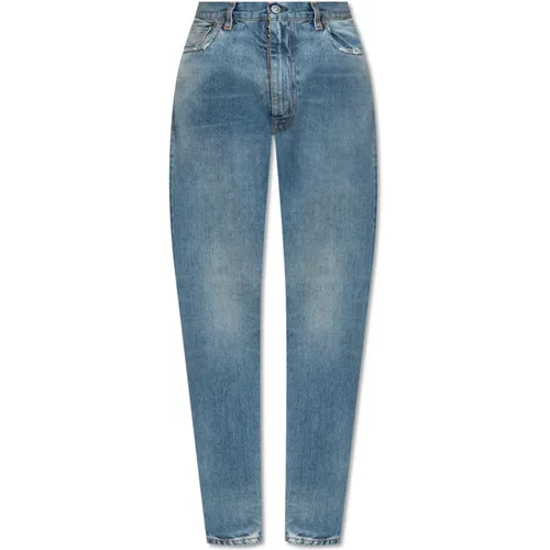 Jeans mit Vintage-Effekt - Maison Margiela - Modalova