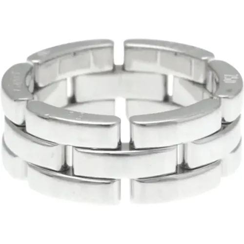 Pre-owned White Gold rings , female, Sizes: ONE SIZE - Cartier Vintage - Modalova