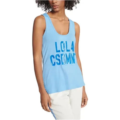 Blaues Damen T-Shirt - Lola Casademunt - Modalova