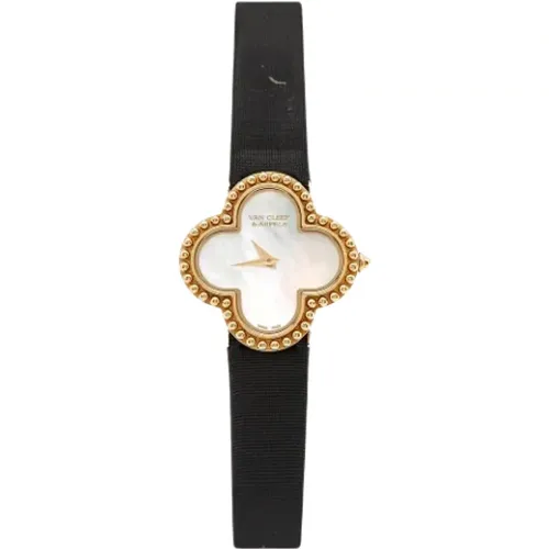 Pre-owned Fabric watches , female, Sizes: ONE SIZE - Van Cleef & Arpels Pre-owned - Modalova