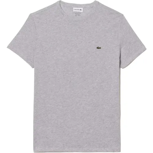 Regular Fit Baumwoll T-Shirt , Herren, Größe: S - Lacoste - Modalova