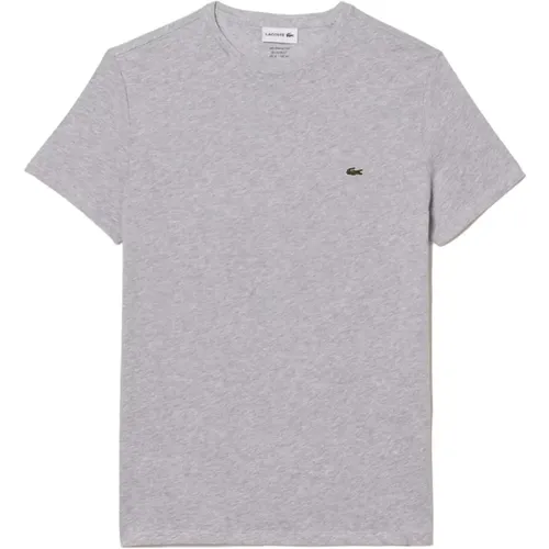 Regular Fit Baumwoll T-Shirt , Herren, Größe: XL - Lacoste - Modalova