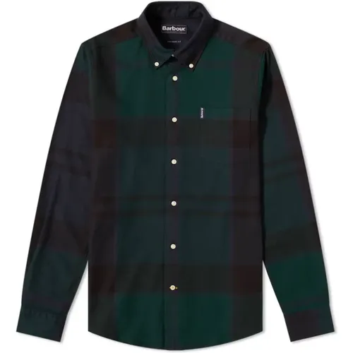 Casual Flannel Checkered Shirt , male, Sizes: XL - Barbour - Modalova