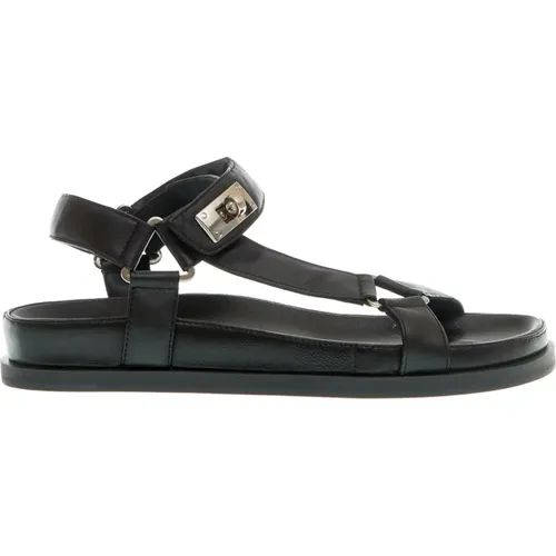 Womens Shoes Sandals Nero Ss24 , female, Sizes: 7 UK, 4 UK - Strategia - Modalova