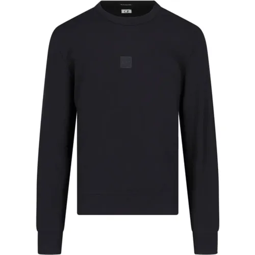 Schwarze Pullover für Männer , Herren, Größe: L - C.P. Company - Modalova