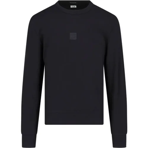 Schwarze Pullover für Männer , Herren, Größe: XL - C.P. Company - Modalova