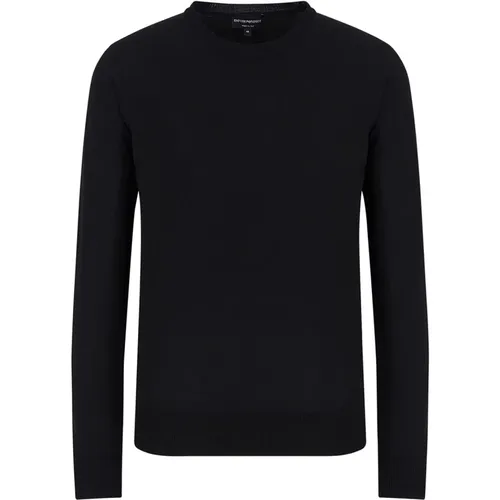 Midnight Wool Sweater , male, Sizes: 3XL - Emporio Armani - Modalova