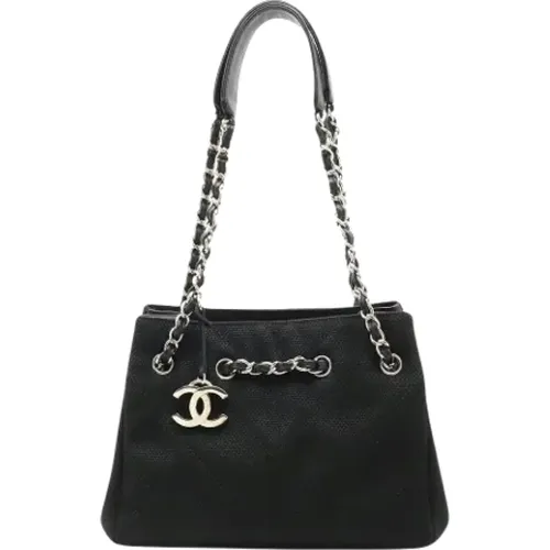 Pre-owned Canvas chanel-bags , female, Sizes: ONE SIZE - Chanel Vintage - Modalova